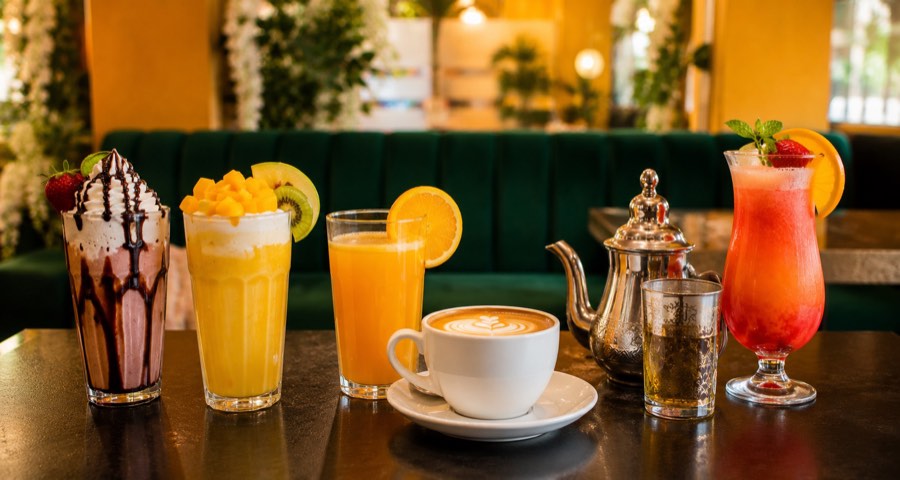 Bebidas Sweet d'Or: café, refrescos y cócteles