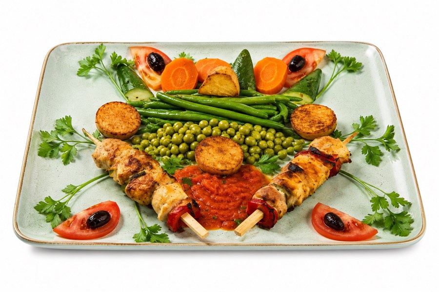 Pinchos de pollo